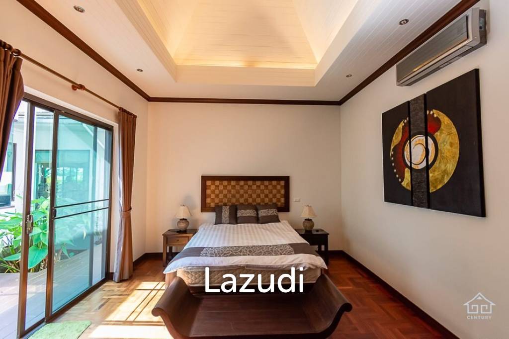 GROVE RESIDENCES : Modern 3 Bed Balinese Style house  with big land plot + maid 's room