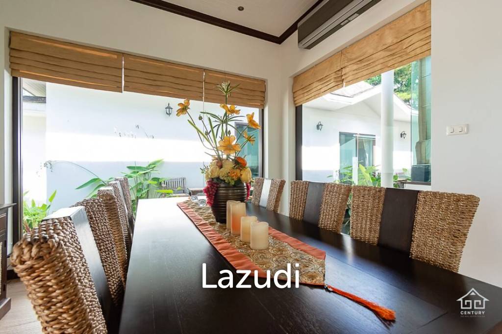 GROVE RESIDENCES : Modern 3 Bed Balinese Style house  with big land plot + maid 's room