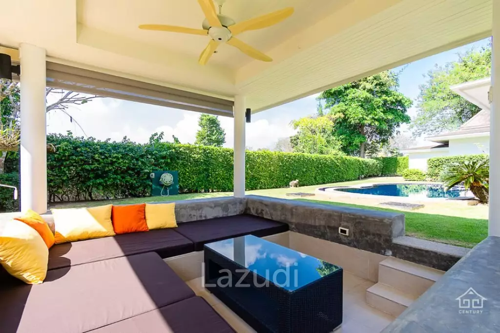 GROVE RESIDENCES : Modern 3 Bed Balinese Style house  with big land plot + maid 's room