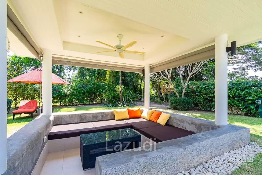 GROVE RESIDENCES : Modern 3 Bed Balinese Style house  with big land plot + maid 's room