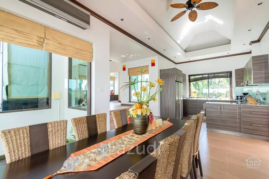 GROVE RESIDENCES : Modern 3 Bed Balinese Style house  with big land plot + maid 's room