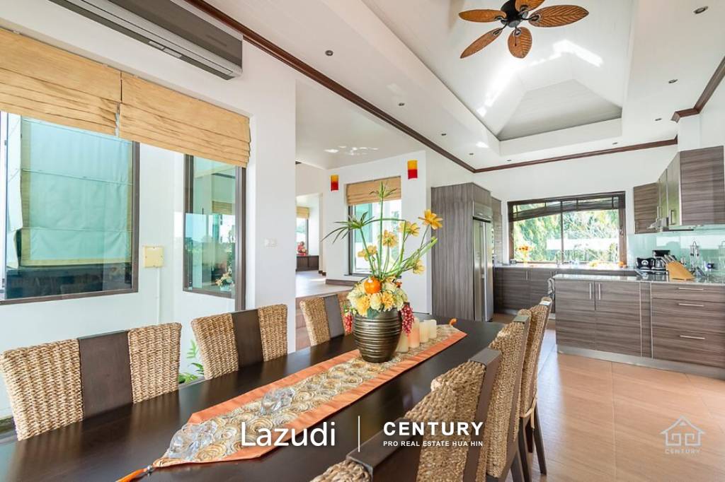 GROVE RESIDENCES : Modern 3 Bed Balinese Style house  with big land plot + maid 's room