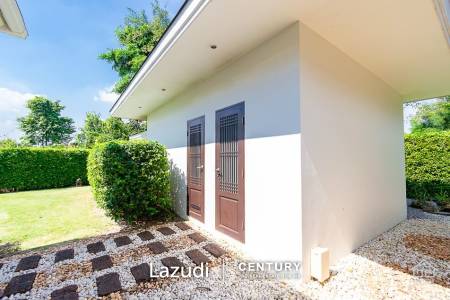 GROVE RESIDENCES : Modern 3 Bed Balinese Style house  with big land plot + maid 's room