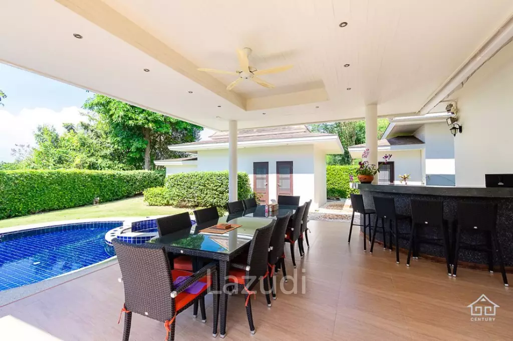 GROVE RESIDENCES : Modern 3 Bed Balinese Style house  with big land plot + maid 's room