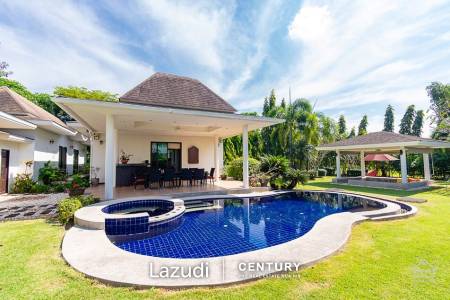 GROVE RESIDENCES : Modern 3 Bed Balinese Style house  with big land plot + maid 's room