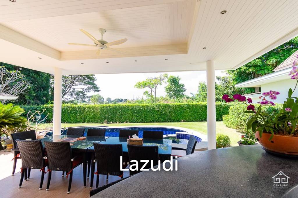 GROVE RESIDENCES : Modern 3 Bed Balinese Style house  with big land plot + maid 's room