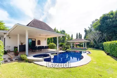 GROVE RESIDENCES : Modern 3 Bed Balinese Style house  with big land plot + maid 's room