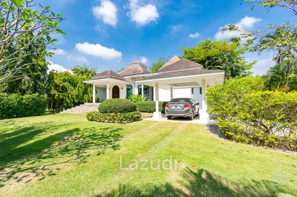 GROVE RESIDENCES : Modern 3 Bed Balinese Style house  with big land plot + maid 's room