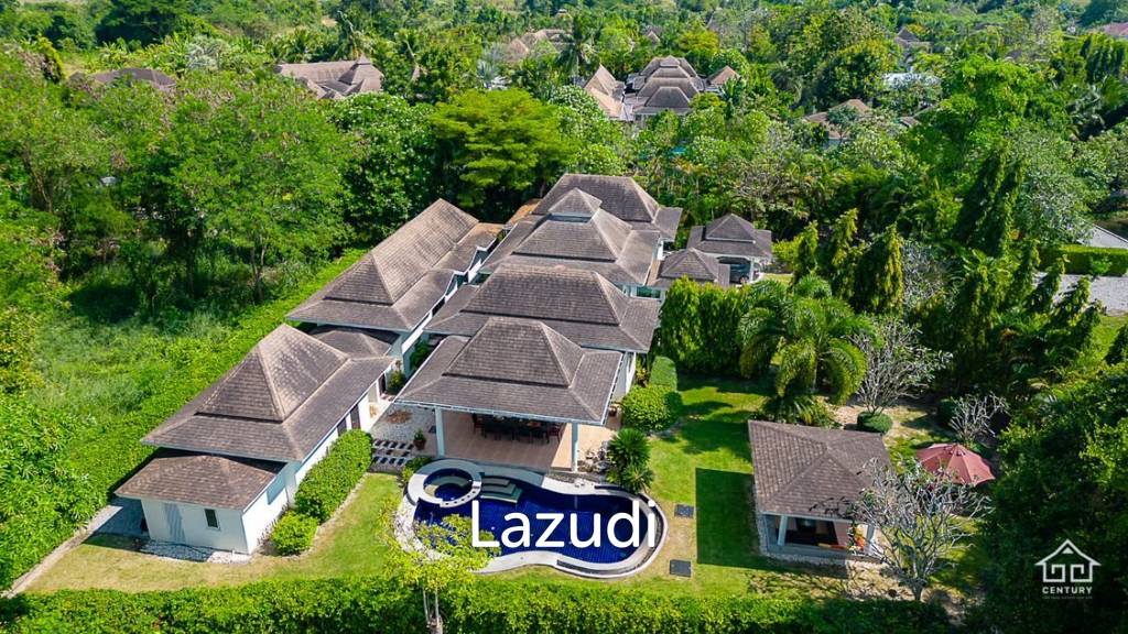 GROVE RESIDENCES : Modern 3 Bed Balinese Style house  with big land plot + maid 's room