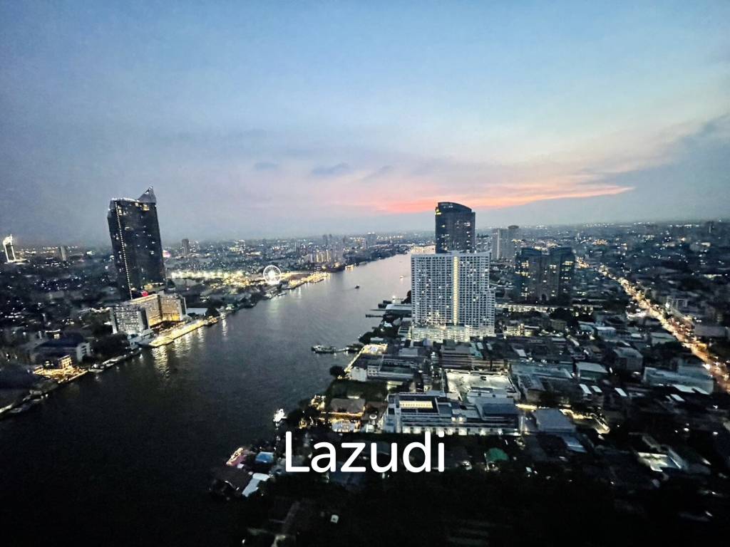 2 Bed 2 Bath  78 SQ.M Chapter Charoennakhorn-Riverside