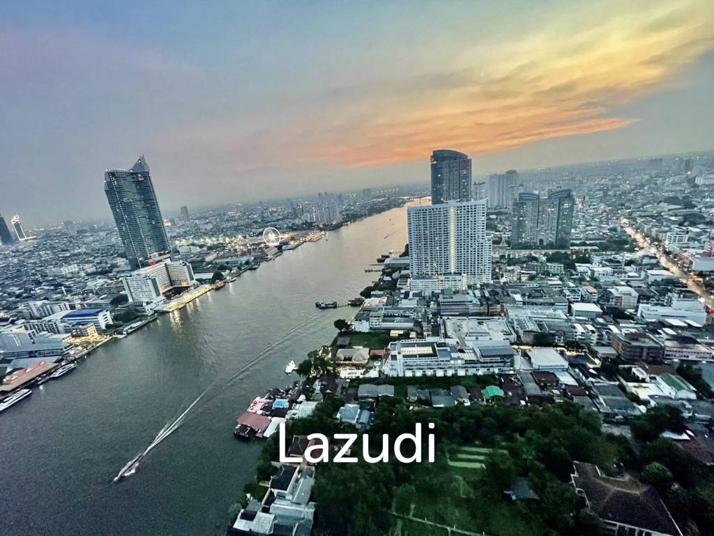 2 Bed 2 Bath  78 SQ.M Chapter Charoennakhorn-Riverside
