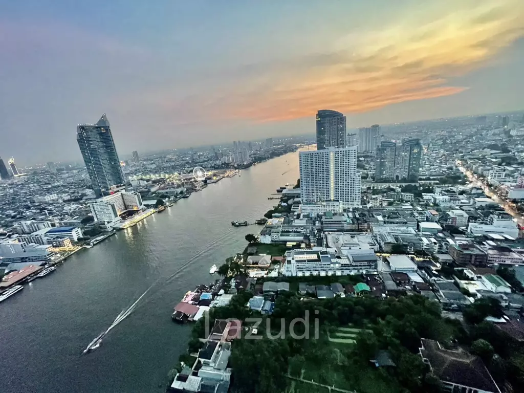 2 Bed 2 Bath  78 SQ.M Chapter Charoennakhorn-Riverside