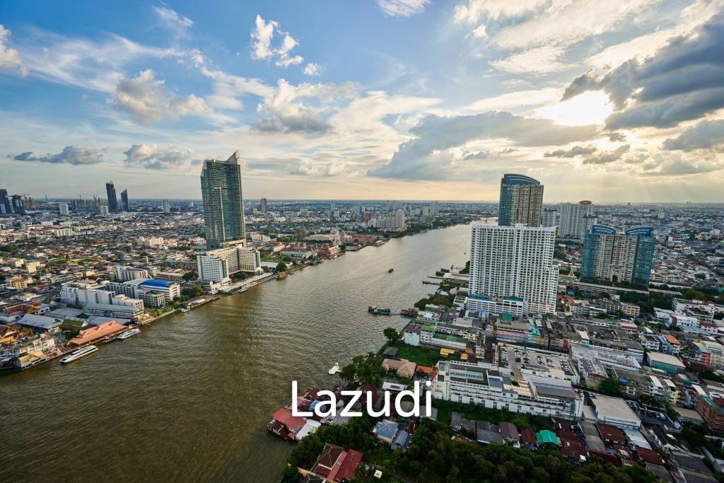 2 Bed 2 Bath  78 SQ.M Chapter Charoennakhorn-Riverside