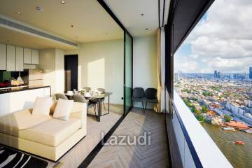 2 Bed 2 Bath  78 SQ.M Chapter Charoennakhorn-Riverside