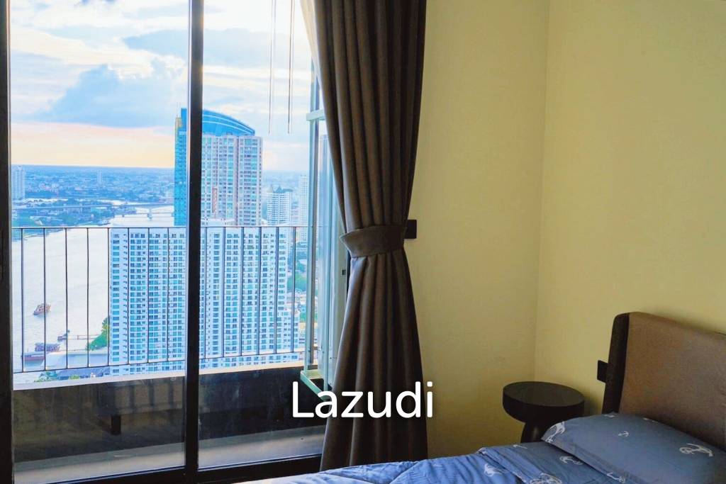 2 Bed 2 Bath  78 SQ.M Chapter Charoennakhorn-Riverside