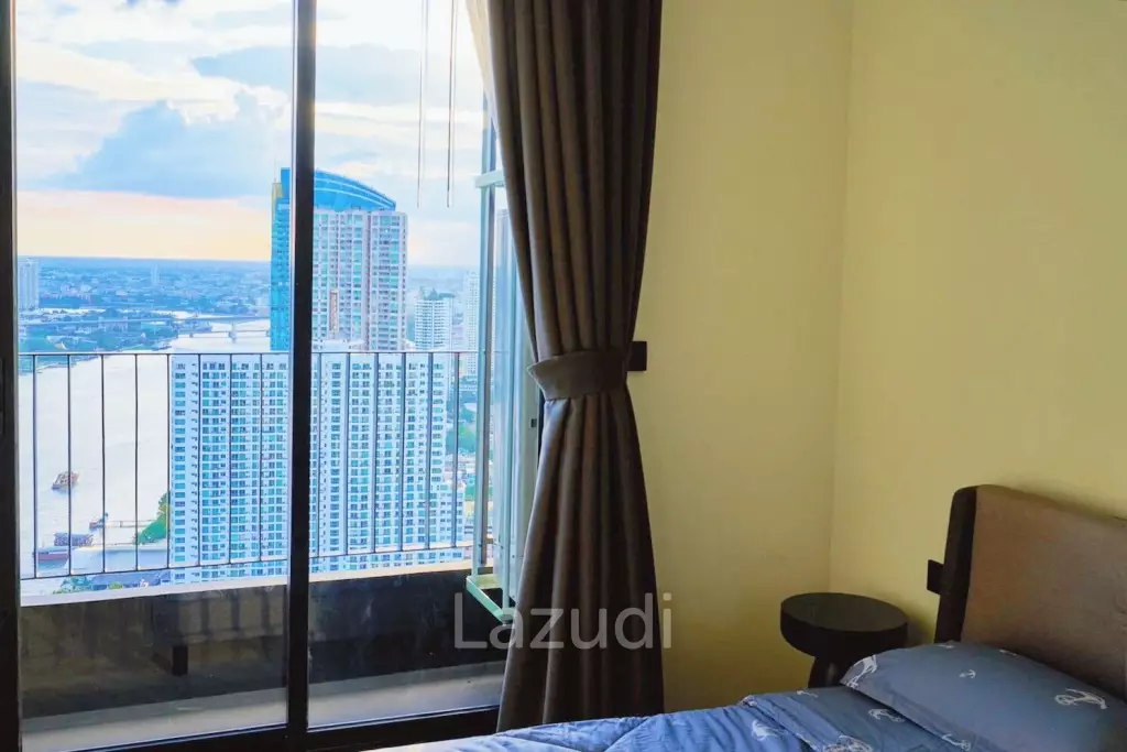 2 Bed 2 Bath  78 SQ.M Chapter Charoennakhorn-Riverside