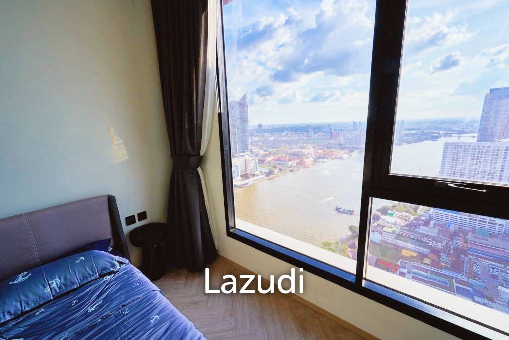 2 Bed 2 Bath  78 SQ.M Chapter Charoennakhorn-Riverside