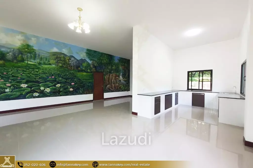 Newly house build on hill for sale in Mae Chan