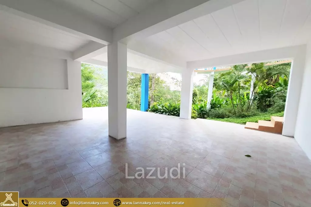 Newly house build on hill for sale in Mae Chan