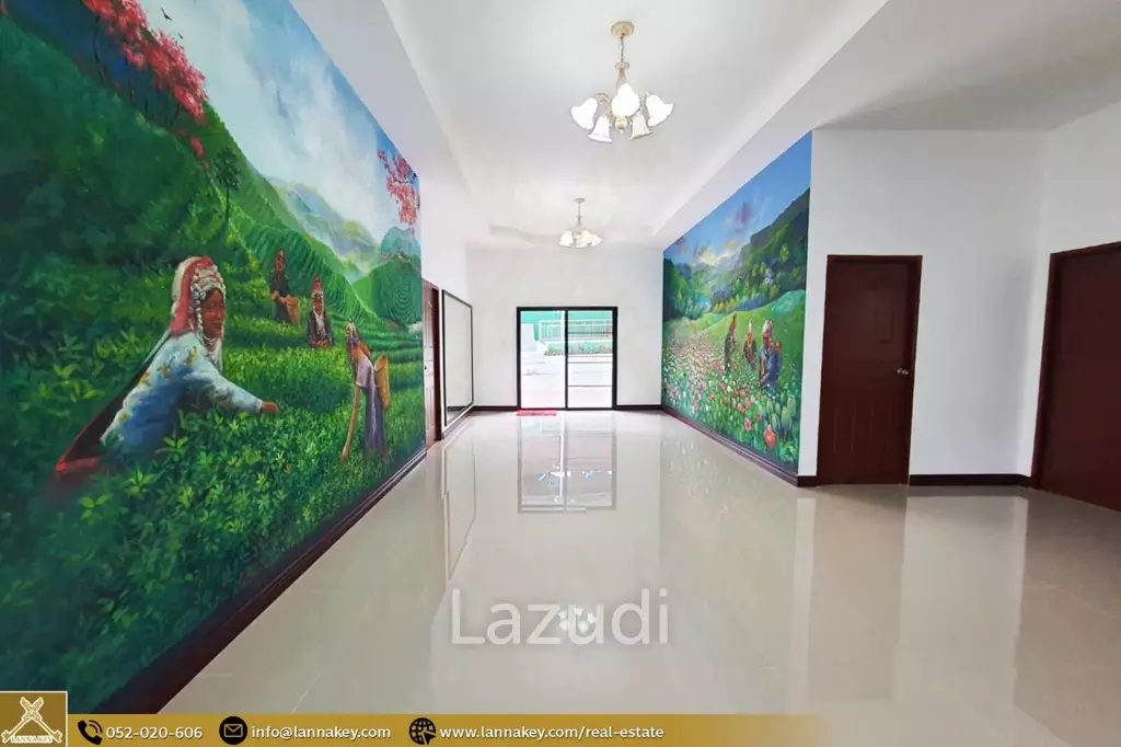 Newly house build on hill for sale in Mae Chan