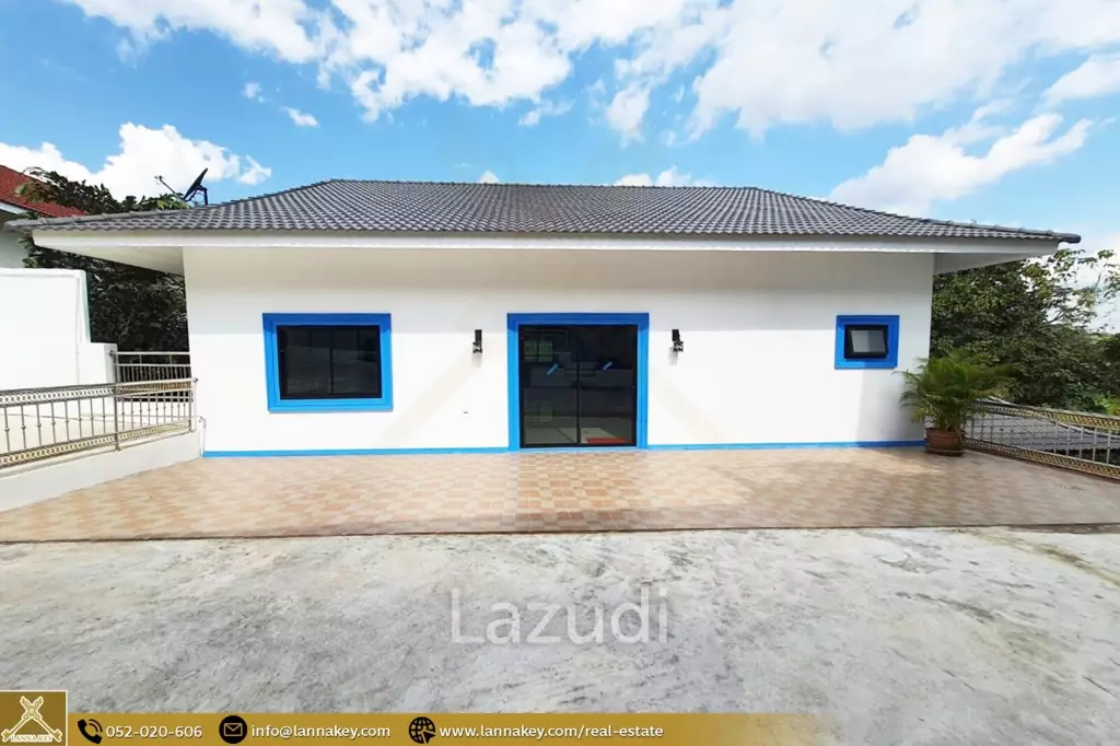 Newly house build on hill for sale in Mae Chan