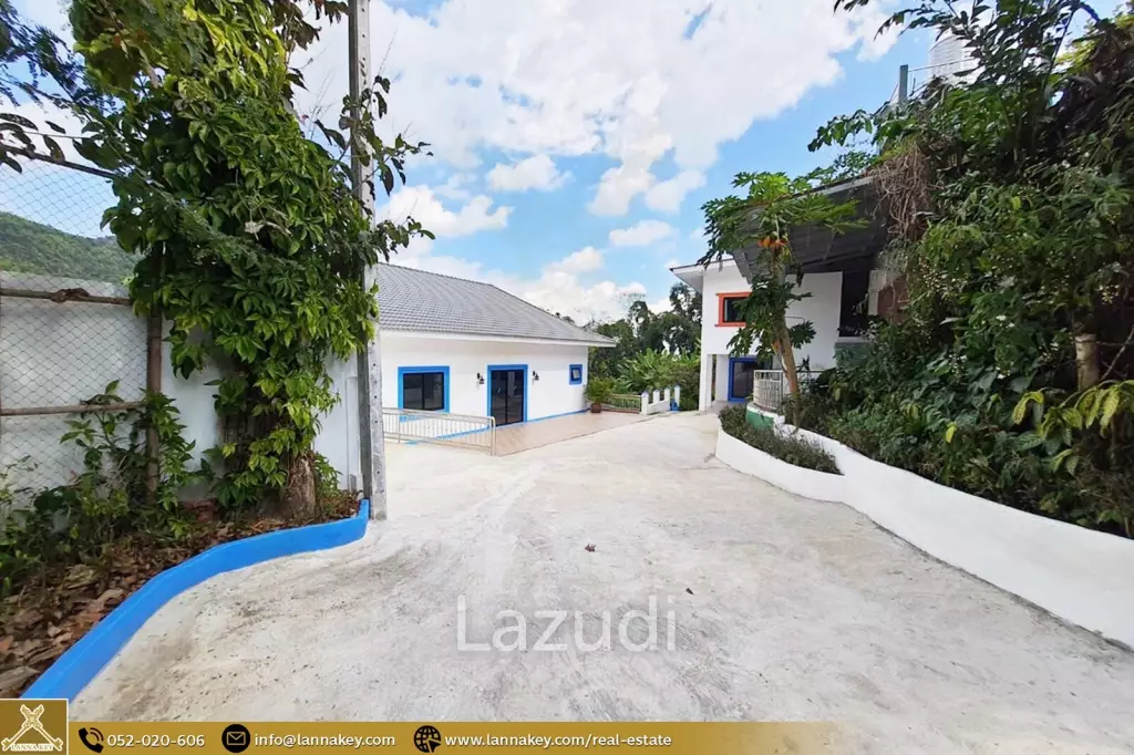 Newly house build on hill for sale in Mae Chan