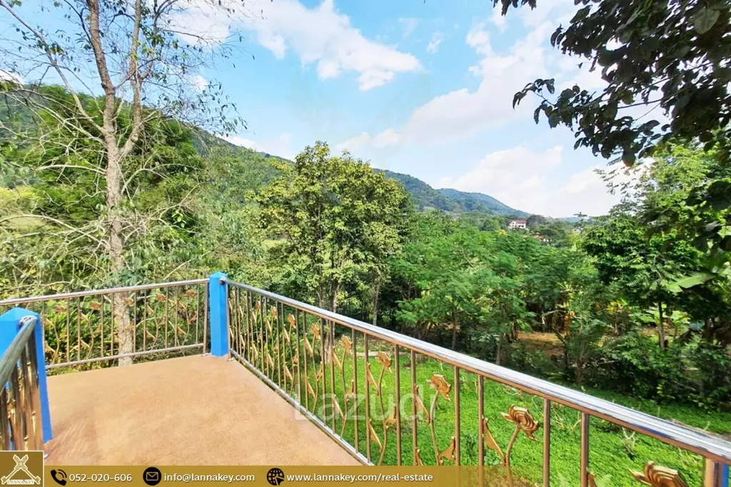 Newly house build on hill for sale in Mae Chan