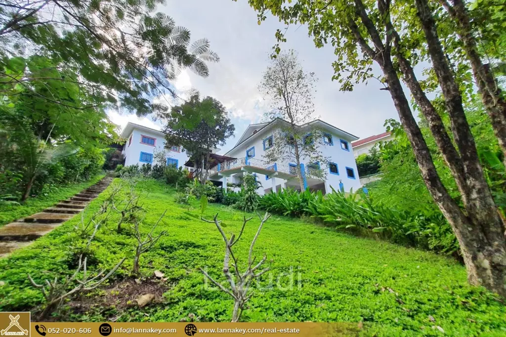 Newly house build on hill for sale in Mae Chan