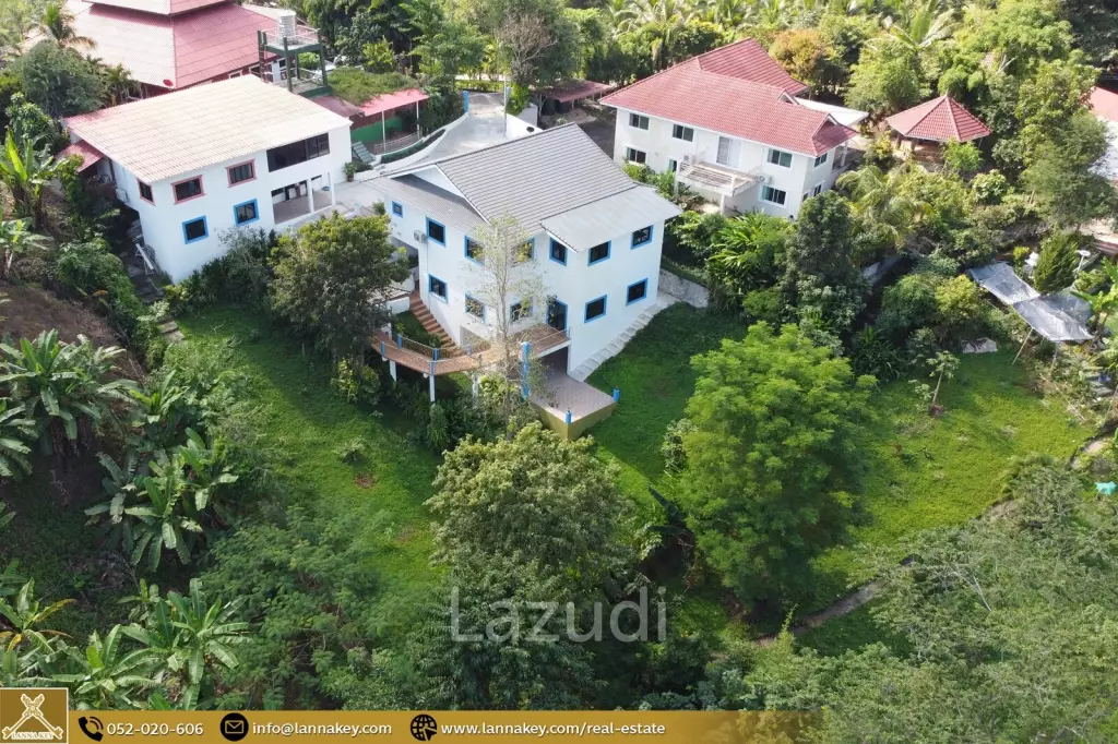 Newly house build on hill for sale in Mae Chan