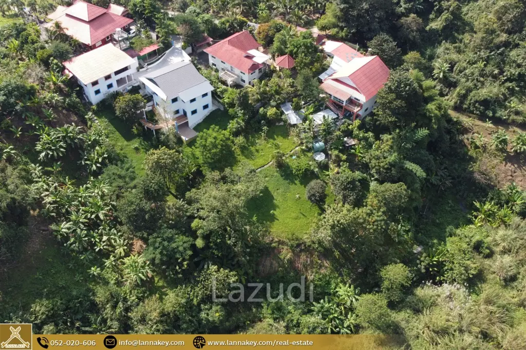Newly house build on hill for sale in Mae Chan