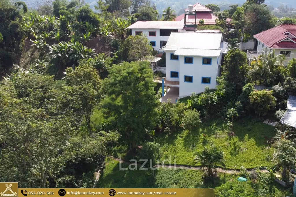 Newly house build on hill for sale in Mae Chan