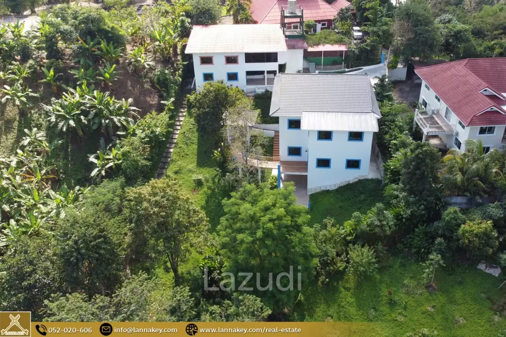 Newly house build on hill for sale in Mae Chan