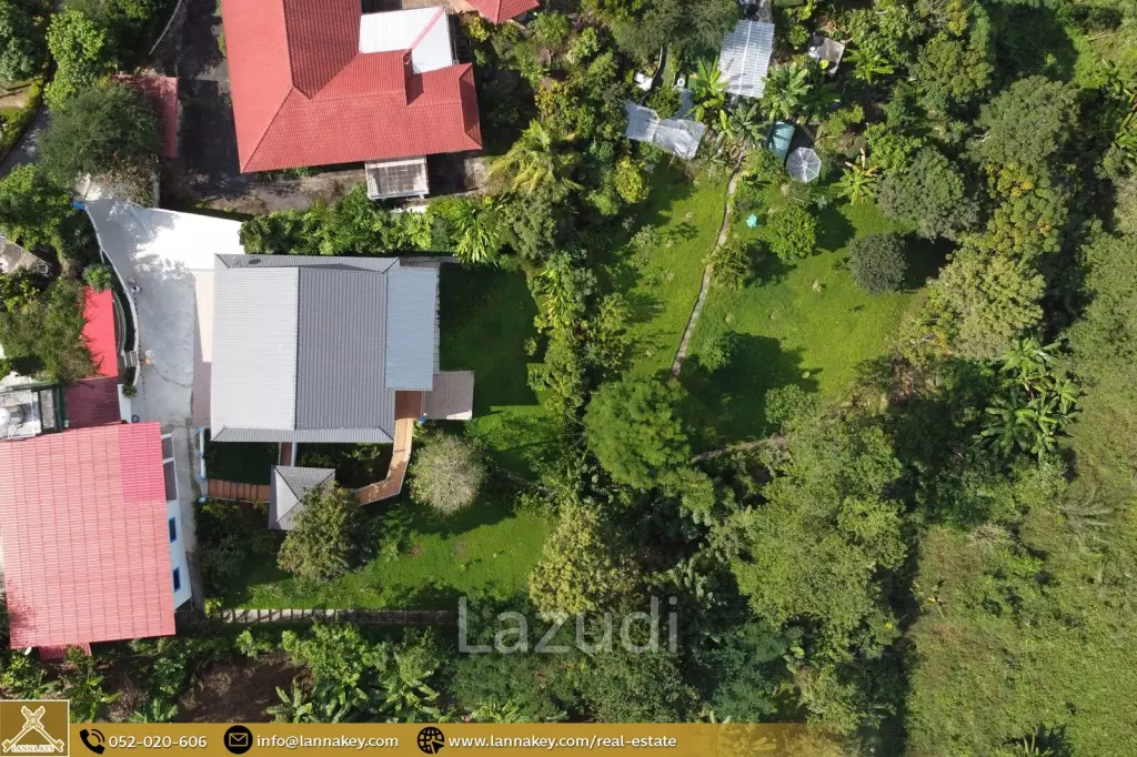 Newly house build on hill for sale in Mae Chan