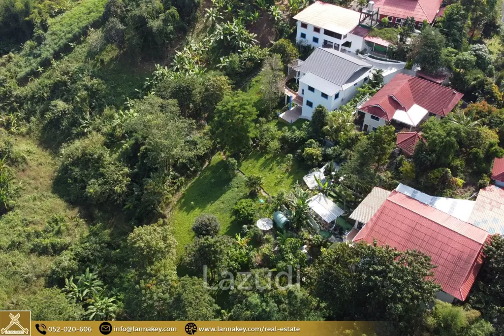 Newly house build on hill for sale in Mae Chan