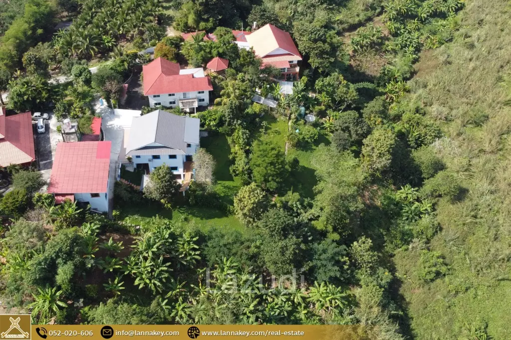 Newly house build on hill for sale in Mae Chan