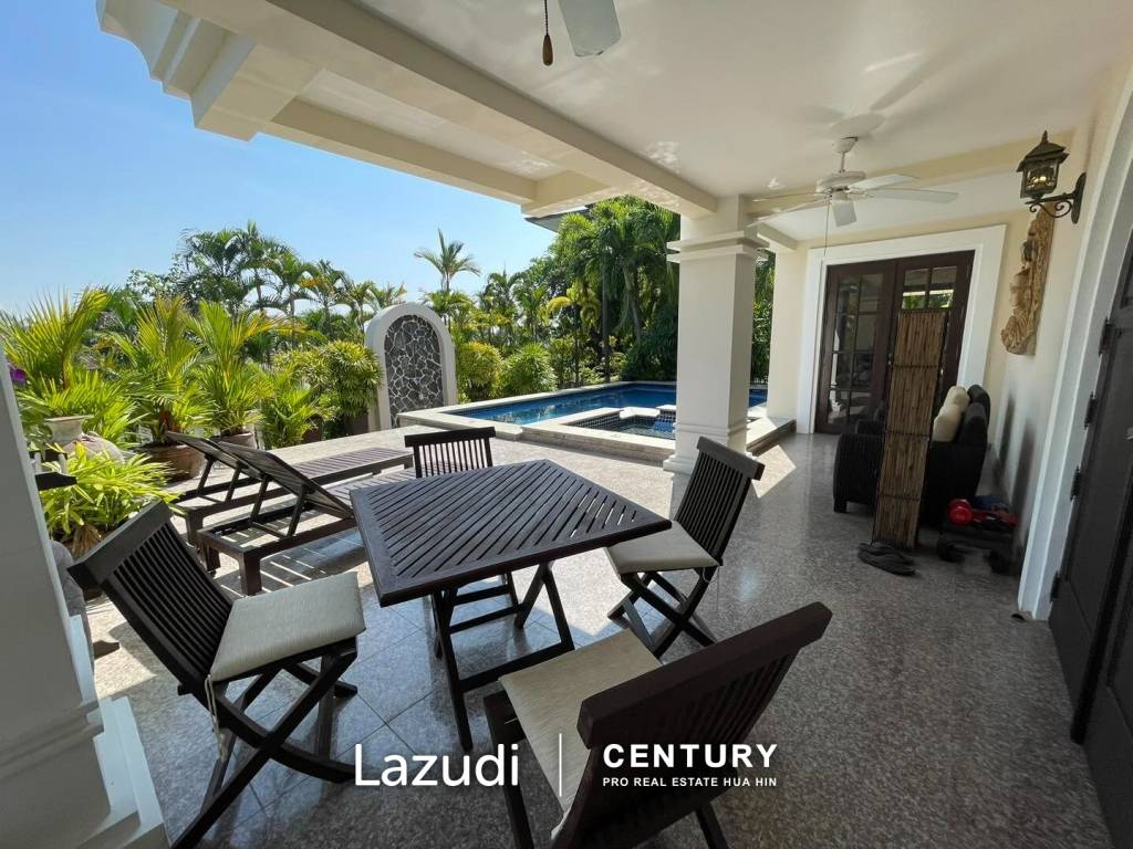 HUNSA RESIDENCES   :  Luxury 2 Storey 3 Bed Pool Villa with Sea Views.