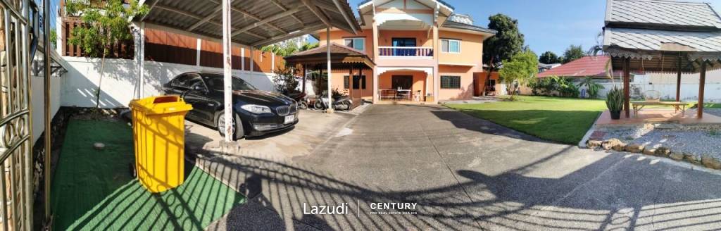 2 STOREY HOUSE  : 5  bed near the beach