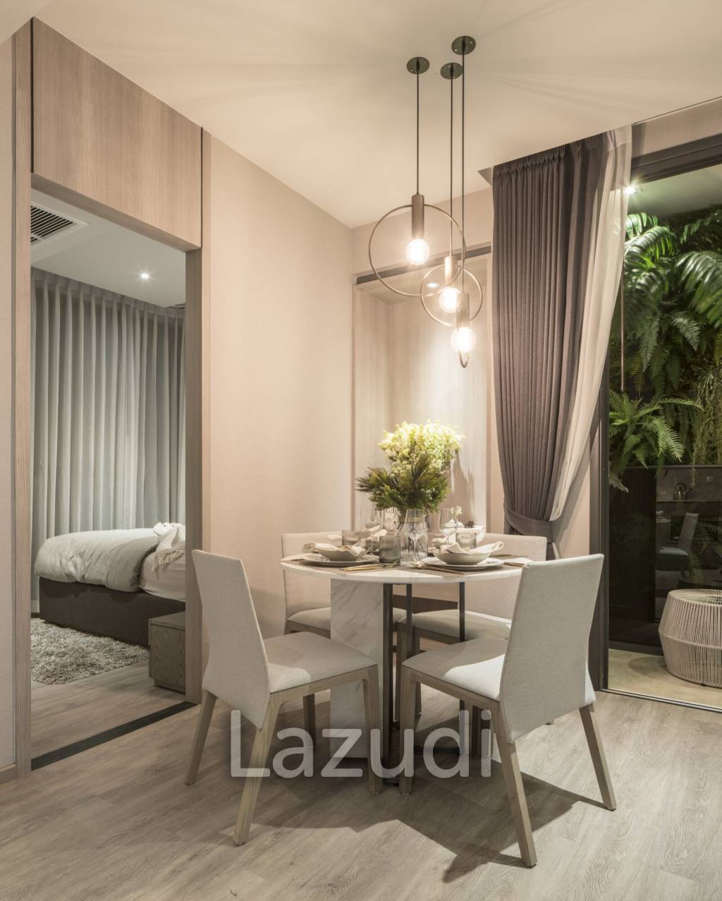 2 Bed 2 Bath 59.52 SQ.M Andromeda Condominium Pattaya