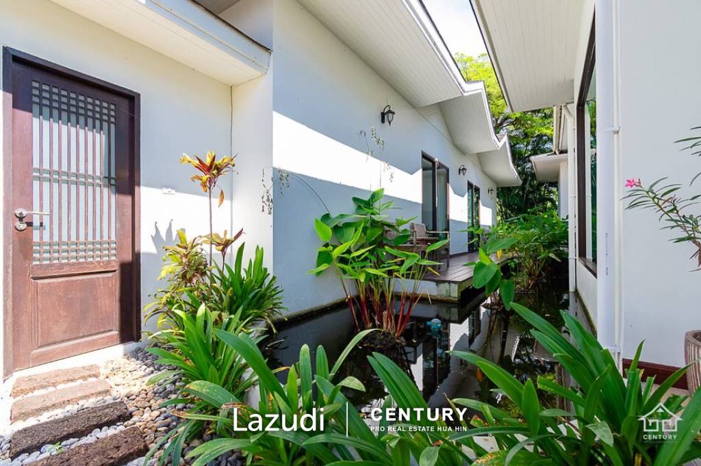 GROVE RESIDENCES : Modern 3 Bed Balinese Style House With Big Land Plot + Maid 'S Room