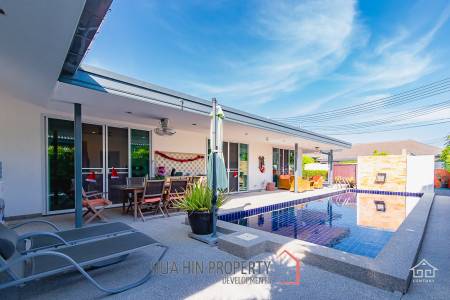 Modern 3 bed pool villa close to Bluport