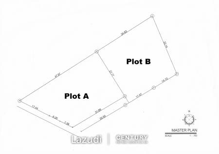 1-1-64 Rai land for sale at Khao Tao