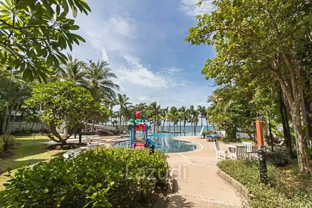 2 Bed Beachfront Condo in Town