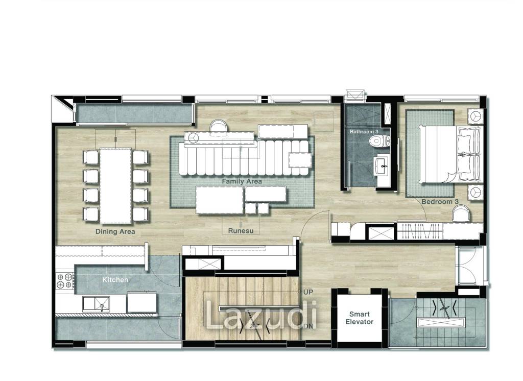 4 Bed 5 Bath 531 SQ.M. ME-I Avenue Srinakarin
