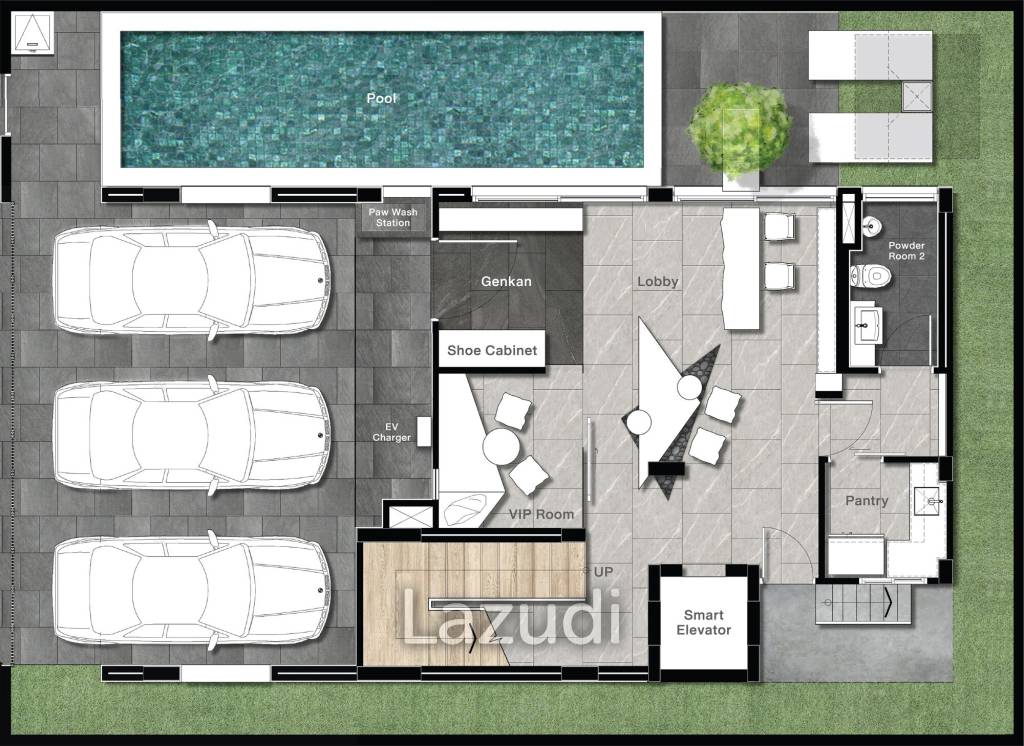 4 Bed 5 Bath 531 SQ.M. ME-I Avenue Srinakarin