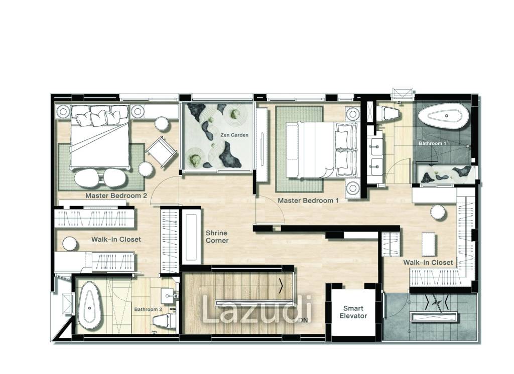 4 Bed 5 Bath 531 SQ.M. ME-I Avenue Srinakarin