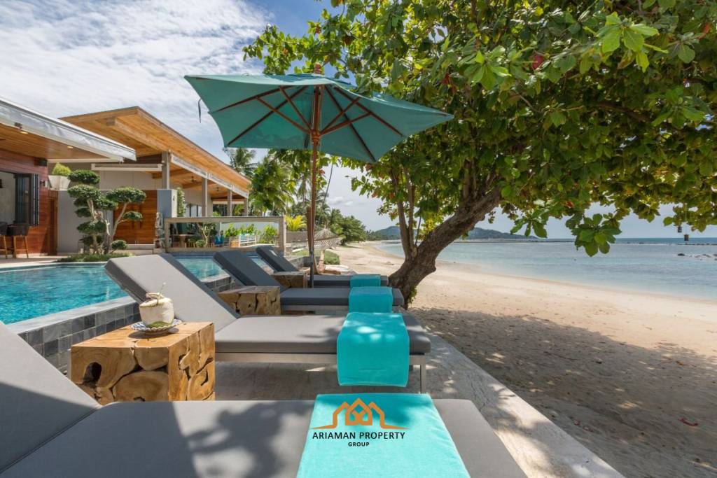 Villa Suma, a Spectacular Samui Beachfront Villa