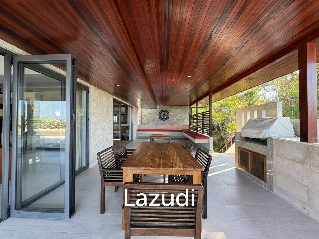 Newly Renovated 4-Bed Sea View Villa in Plai Laem, Koh Samui