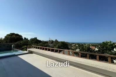 Newly Renovated 4-Bed Sea View Villa in Plai Laem, Koh Samui