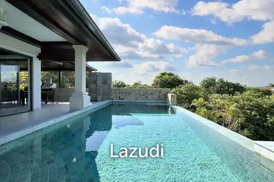 Newly Renovated 4-Bed Sea View Villa in Plai Laem, Koh Samui