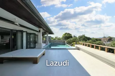 Newly Renovated 4-Bed Sea View Villa in Plai Laem, Koh Samui